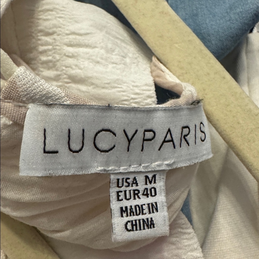 Lucy Paris Cream Maxi Dress - Picture 2 of 2